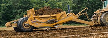 Close up image of a pull scraper